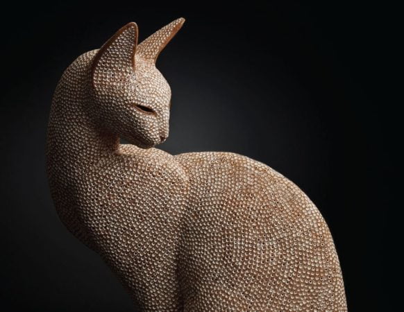 A Somma Vesuviana in esposizione il Gatto di Otsuka: scultore giapponese di  fama internazionale | Scisciano Notizie