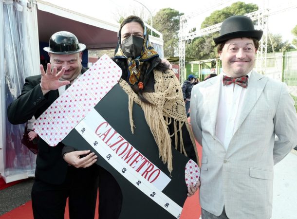 francis John Stallio e Ollio con la befana donatella