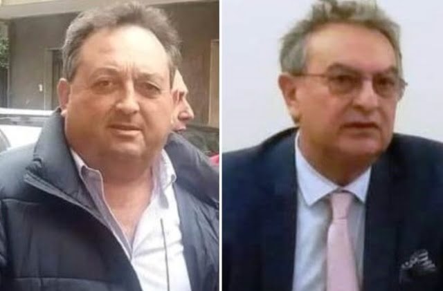 Foto da sx MAURIZIO GROSSO SIFUS e GIUSEPPE SPARTA AIACE