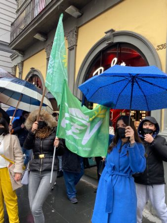 Manifestazione per la pace Largo Berlinguer 4
