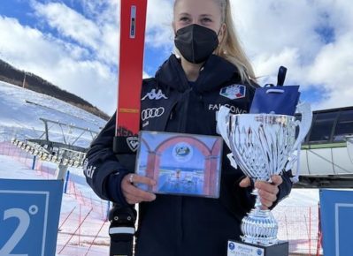 Roccaraso, trionfa la valdostana Anette Belfrond al Grand Prix Italia 4 belfrond