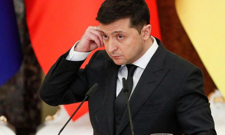 zelensky 1644909247327.jpg ucraina zelensky informato che l attacco russo sara il 16 gli usa spostano l ambasciata da kiev a leopoli