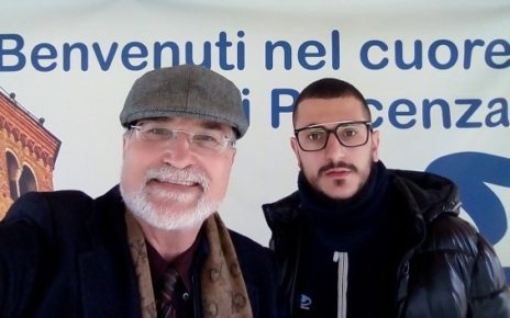 Napoli-Piacenza, un viaggio nella storia d’Italia e del mondo 5 Antonio Castaldo e Alberto Livorno Piacenza 10.3.2022