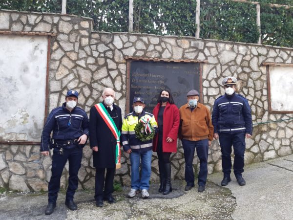 Cerimonia in ricordo del disastro di Balvano 1