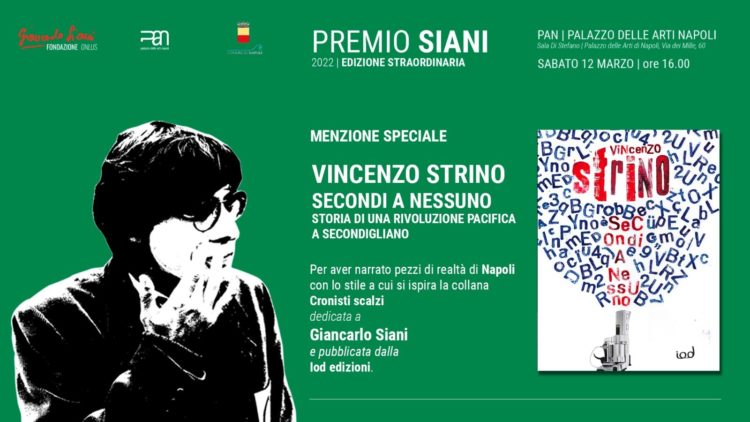 SECONDI A NESSUNO DI V. STRINO