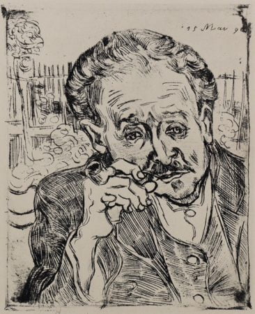 01 Van Gogh Portrait du docteur Gachet 1890