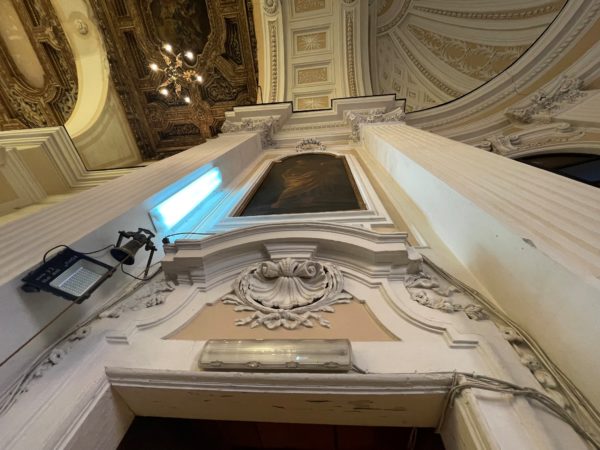 Somma Vesuviana, recuperata la facciata della Collegiata nel cuore del Borgo Antico 3 Archeoclub Stretto 023