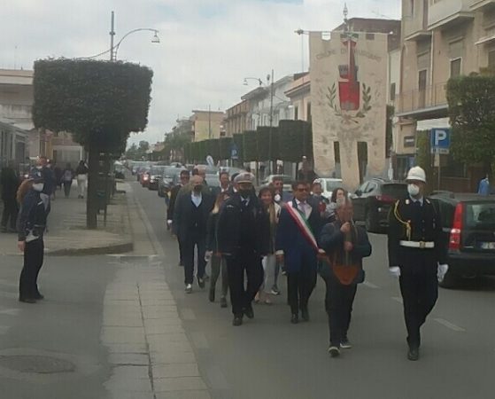 Corteo Comunale Festa della Liberazione Brusciano 25.4.2022