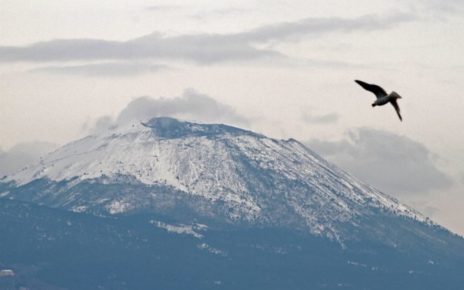 neve sul vesuvio 1