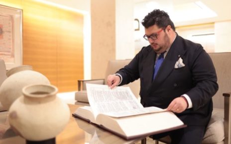 Usa, è napoletano il rappresentante europeo del Museo della Bibbia 4 Alessandro Iovino al Museo della Bibbia