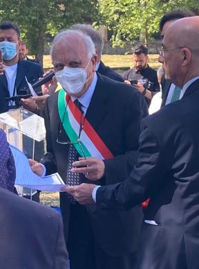 Pimonte, Contratto Istituzionale di Sviluppo: 3 milioni di euro per restauro e valorizzazione del complesso medioevale di Pino 5 Firma CIS a Pompei 3