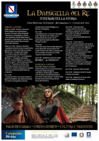 Manifesto La Damigella del Re Roccarainola
