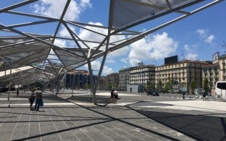 Piazza Garibaldi Napoli in 2020.08