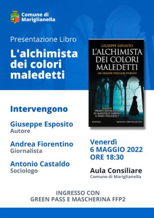 Presentazione Libro Lalchimista dei colori maledetti Mariglianella NA 6.5.2022