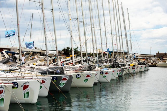 Salerno, 27 nodi di raffica hanno accolto la Classe ESTER24 nel golfo 3 A9A9219
