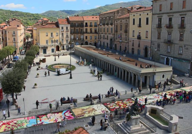 infiorata vallo