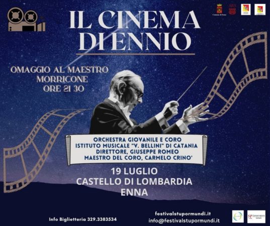Il cinema di Ennio locandina Enna