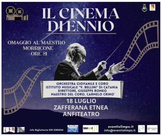Il cinema di Ennio locandina Zafferana