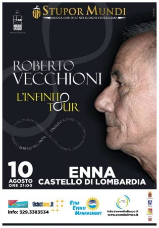 Roberto Vecchioni locandina Enna