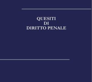 Quesiti di Diritto Penale WEBCOVER 430x600 1