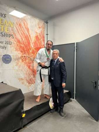 3. Posto Marco Armando Esposito con Papa Sigismondo Firenze WUKF 2022