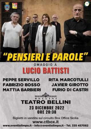 Pensieri e parole LOCANDINA