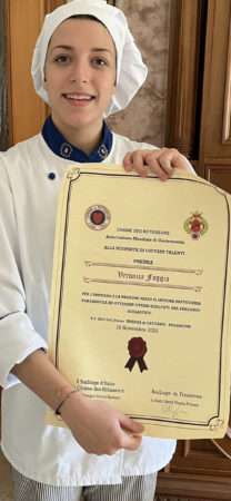 foto veronica foggia attestato