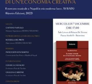 Benevento, Le forme sonore di un’economia creativa: oggi la presentazione del libro di Rossella Del Prete 3 le forme sonore 2 page 0001
