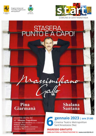 Locandina Massimiliano Gallo