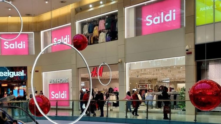 Saldi centro commerciale