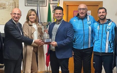 Napoli Pallavolo, atleti accolti a Palazzo San Giacomo dopo i successi 5 Napoli Pallavolo 0