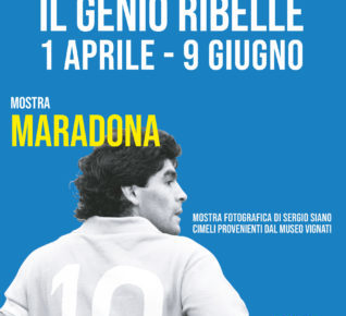 Maradona mostra locandina