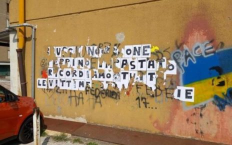 Brusciano, vandalizzato il murales con la scritta rione Peppino Impastato 6 peppinoimpastato