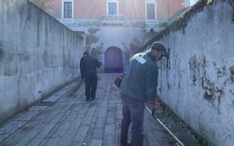 Somma Vesuviana, partono le operazioni di pulizie al Castello del 400' di Lucrezia D'Alagno vetrina internazionale del Giro D’Italia 7 011