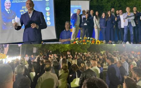 San Felice a Cancello, ritorno in Piazza del candidato sindaco Nuzzo: "Noi siamo la discontinuità al sistema che ha rovinato la città" 3 Emilio Nuzzo 7