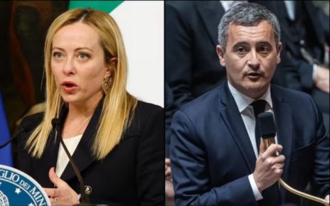darmanin meloni ansa