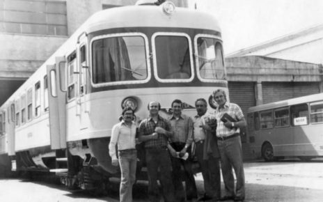 Napoli, Eav: dopo 60 anni sulle linee flegree va in pensione l’ultimo treno della serie ET100 6 et109 old l
