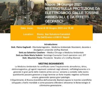 Napoli, Meeting all’Eremo dei Camaldoli per confrontarsi sulla salute e il Bioambiente 5 354599188 160624637001802 1978687439532115265 n