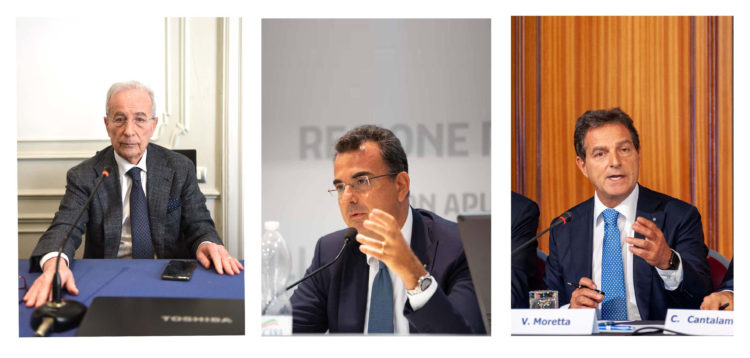 Da sinistra Eraldo Turi Elbano de Nuccio e Vincenzo Moretta 3