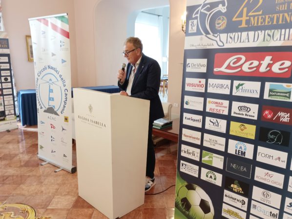 Il presidente dellassociazione Circoli Nautici della Campania Gianluigi Ascione
