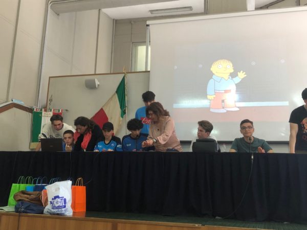 SALA NITTI ILLUSTRAZIONE PROGETTI ERASMUS