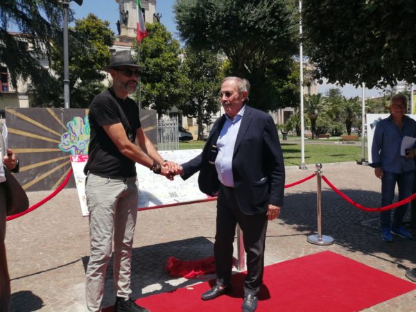 da sn Nello Petrucci e sindaco Pompei Carmine Lo Sapio