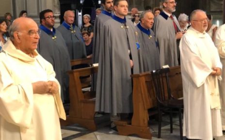 Napoli, 650 anni dalla morte di Santa Brigida di Svezia: i cavalieri e le dame dell'Ordine Militare incontrano il nuovo Rettore Generale dei Leonardini 16 39070654 57a3 44fe a610 133bdf0329de 1
