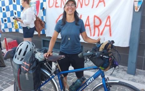 4. Chiara Braccolino in Bici Inghilterra Italia Brusciano 9.7.2023 2