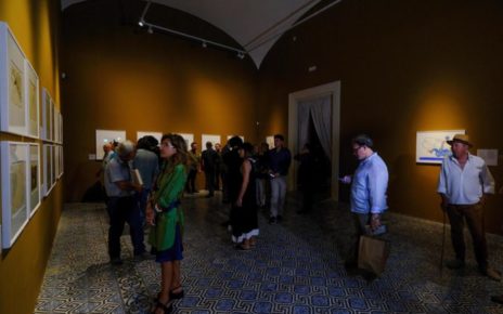 Napoli, inaugurata al Palazzo Reale la mostra Paladino: i 104 disegni di Pulcinella 3 MOSTRA PALADINO Palazzo Reale MLP21631