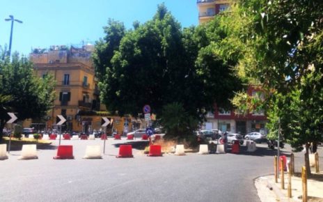 Napoli, piazza degli Artisti o piazza del luna park? 5 Napoli piazza degli Artisti trasformata in luna park 2
