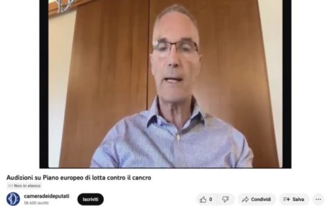 Camera dei Deputati, audizione sul piano europeo di lotta al cancro. Prof. Pelosa: "Bisogna introdurre il principio della riduzione del rischio" 6 Polosa in audizione 3