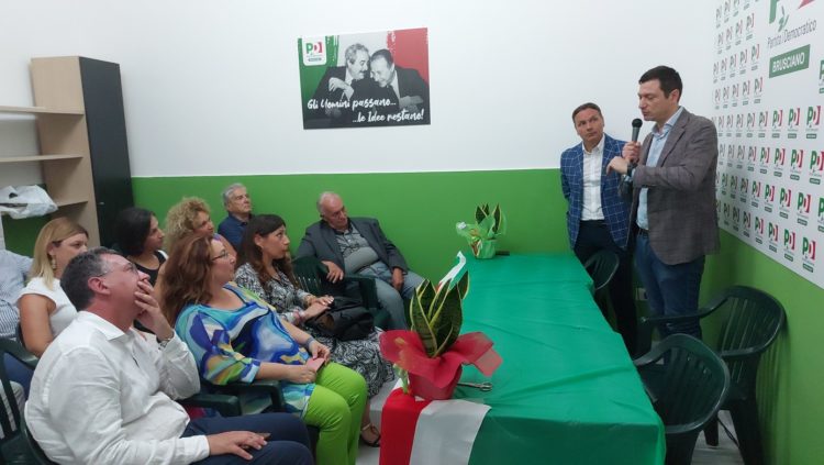 Brusciano, nuova sede per il Partito Democratico 6 7. G. Annunziata Segr. PD Metropolitano Na Brusciano 31.7.2023 Foto di Antonio Castaldo