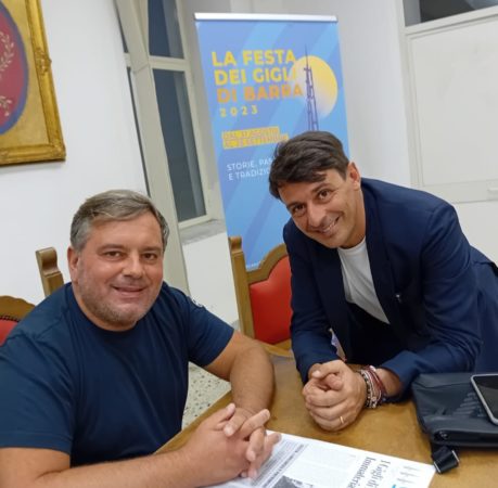 2. Delegazione Comunale di Brusciano alla Festa dei Gigli di Barra il 13.9.2023