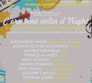 Sorrento, al via il concerto di beneficenza “C’era una volta il Night”: amarcord in parole e musica sulla storia del night club 3 380840759 1642962469522907 2236475734664087196 n